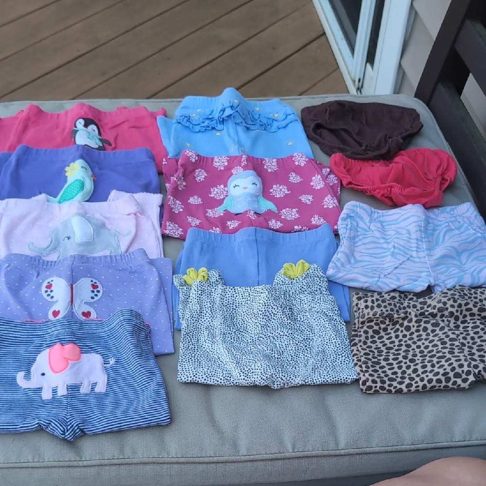Colorful Baby Girl Pants Set
